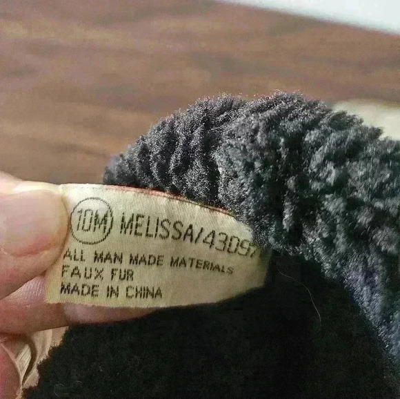 Sporto Quilted Champagne Nylon Winter Bootie with Faux Fur Lining Size 10 - Picture 4 of 11